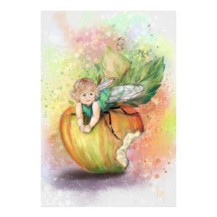 Bébé mignon Bee Drôle Poster Art