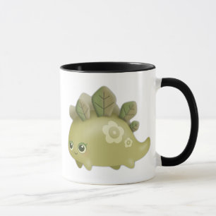 Bébé mignon Dino feuillu - tasse de style de