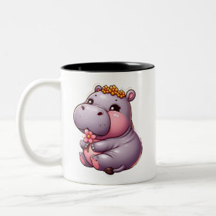 Bébé mignon Hippo Mug