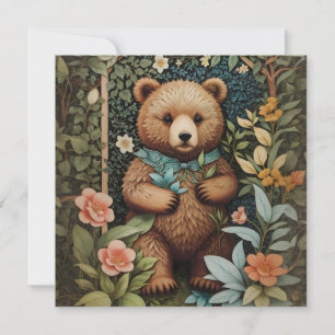Bébé mignon Ours Brown William Morris Inspiré