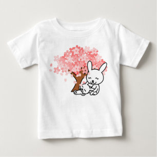 Bébé Mignonne T-shirt imprimé lapin pour bébés