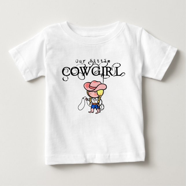 Bébé Notre T-shirt Petite Femme Pour Enfants (Devant)
