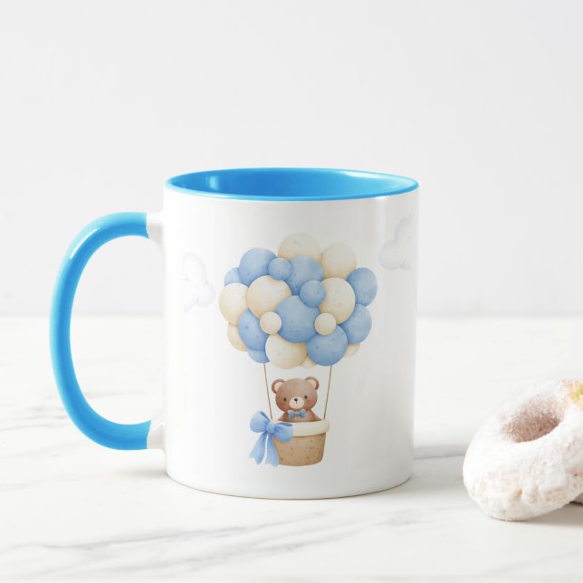 Bébé Ours café Mug (Avec donut)