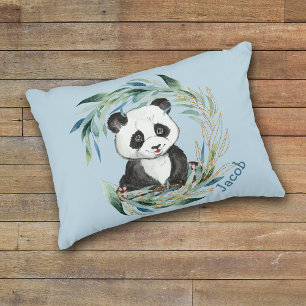 Bébé Panda Ours en Coussin d'accissement de la crè