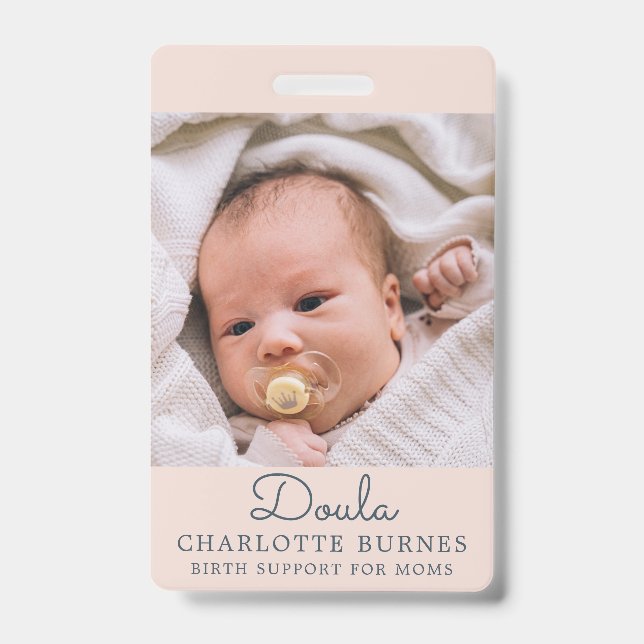 Bébé Photo Doula Badge (Face)
