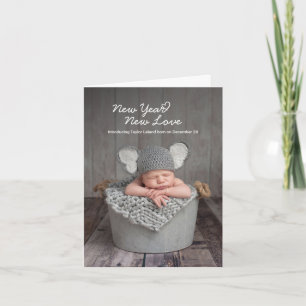Bébé Photo Nouvel An Nouvel Amour Fête Naissance