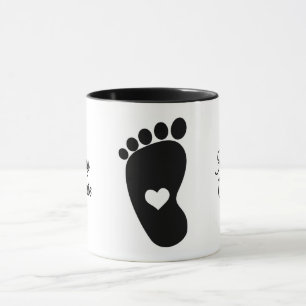 Bébé pied Mug