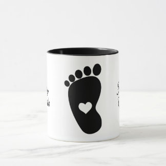 Bébé pied Mug