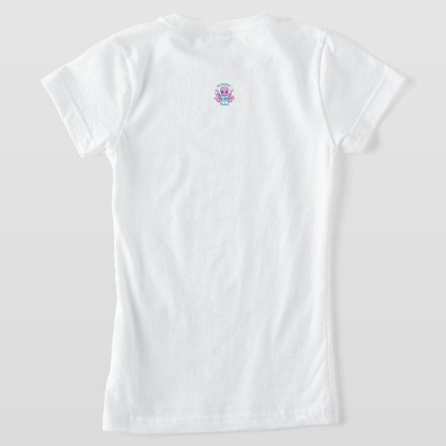 Bébé Pieuvre Kawaii – T-shirt (Couchage Retour)