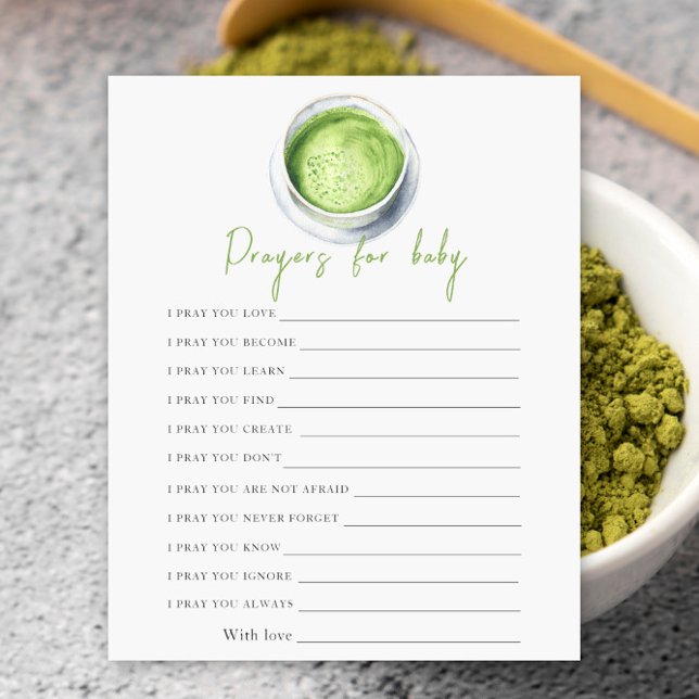 Bébé prépare des prières Matcha pour bébé (Créateur téléchargé)