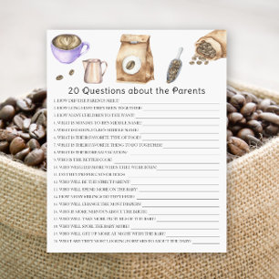 Bébé prépare du café - 20 questions sur les parent
