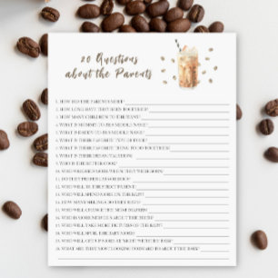 Bébé prépare du café - 20 questions sur les parent