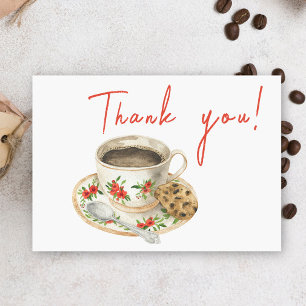 Bébé prépare du café Merci
