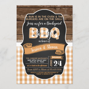 Bébé Q Baby shower Invitation - Orange