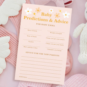 Bébé rose En Fleur Bébé Prédictions Conseils Jeu