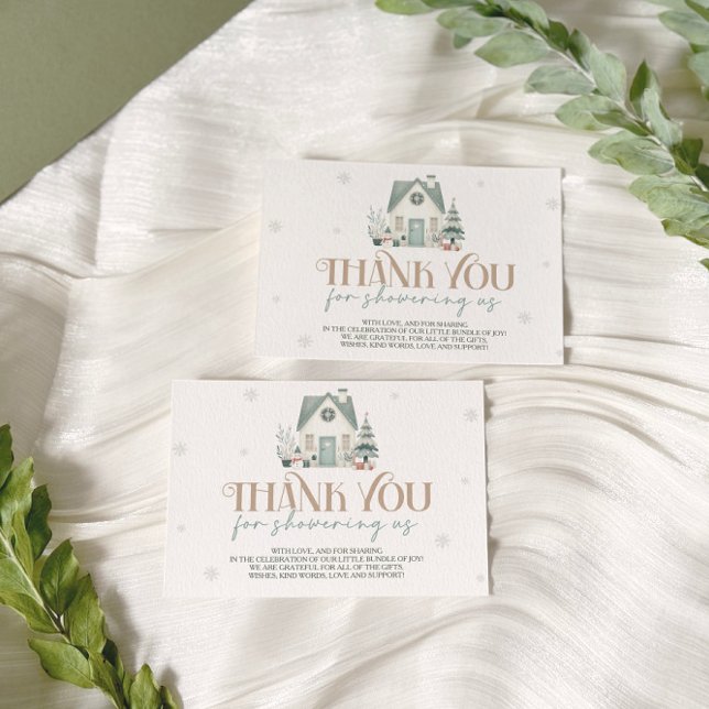 Bébé son Carte de remerciements de Baby shower ext (Créateur téléchargé)