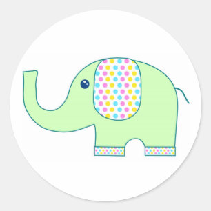 Bébé Stickers Eléphant