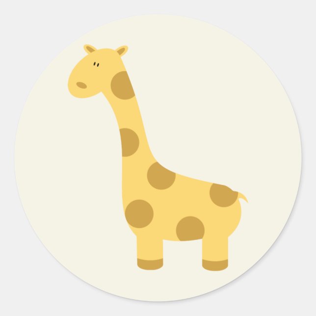 Bébé Stickers Giraffe (Devant)