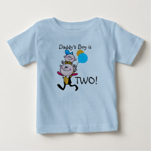 Bébé T-shirt d'anniversaire personnalisable pour le gar