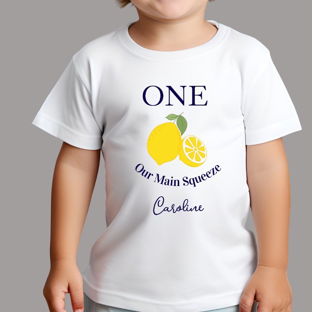 Bébé T-Shirt d'anniversaire pour enfants Main Squeeze (Créateur téléchargé)