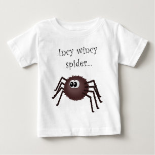 Bébé T-shirt d'araignée de wincy d'Incy pour des