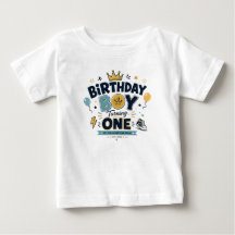 T-shirt de 1er anniversaire mignon pour garçons –