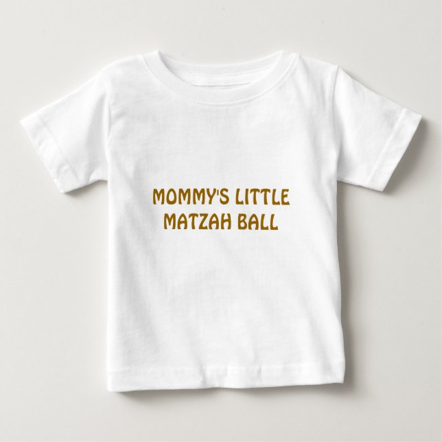 BÉBÉ T-SHIRT DE LA PÂQUE PESACH POUR LA BOULE DE MATZAH (Devant)