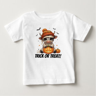Bébé T-shirt de l'Halloween pour les enfants de vache d