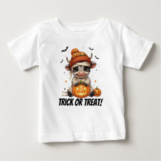 Bébé T-shirt de l'Halloween pour les enfants de vache d
