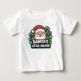 Bébé T-Shirt de Noël drôle pour enfants