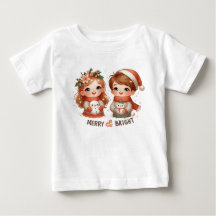 T-shirt de Noël pour enfants