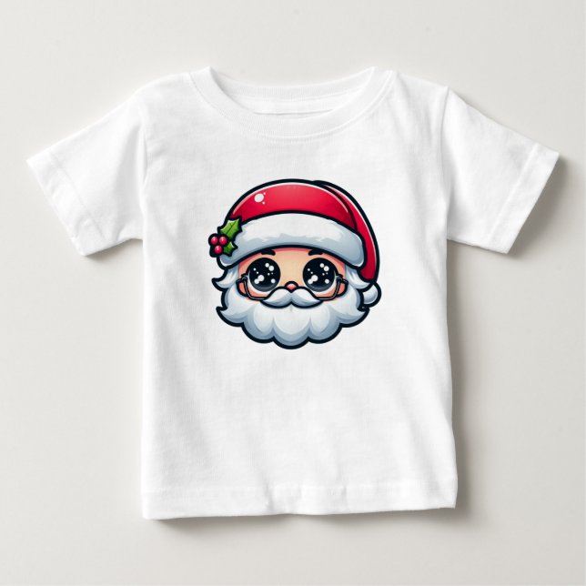 Bébé T-shirt de Noël pour enfants (Devant)