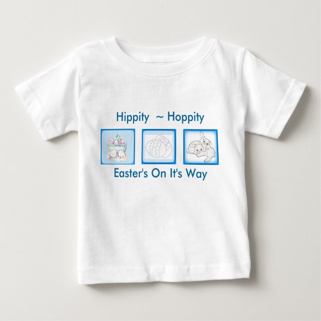 Bébé T-shirt de Pâques pour nourrissons (Devant)