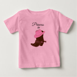Bébé T-shirt de princesse pour tout-petits