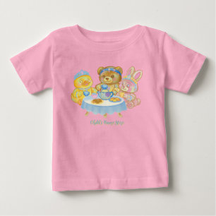 Bébé T-shirt de thé party jouet pour tout-petit mignon