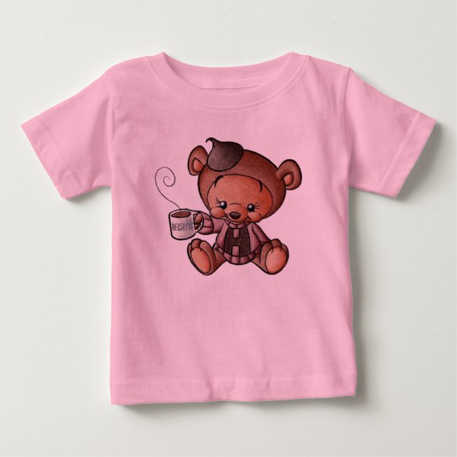 Bébé T-shirt d'hiver pour les filles ! (Devant)