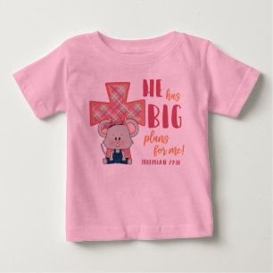 Bébé T-shirt enfant, il a de grands projets pour moi
