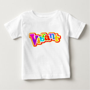 Bébé T-shirt graphique vibrant pour tout-petits