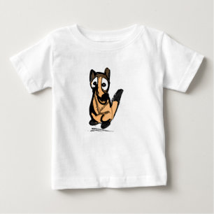 Bébé T-shirt imprimé renard adorable pour enfants