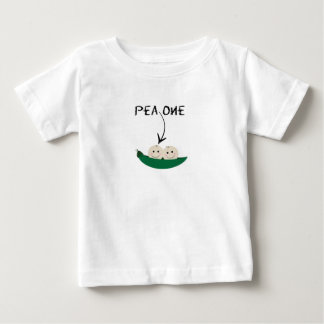 Bébé T-shirt jumeau pour deux pois dans une cosse !
