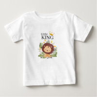 T-Shirt Little King pour Tout-Petit