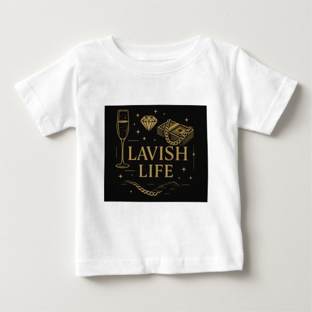 Bébé T-Shirt Luxueux pour Enfants (Devant)
