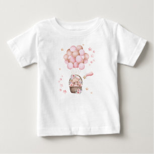 Bébé T-shirt ours en peluche mignon pour filles