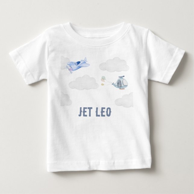 Bébé T-shirt personnalisé pour enfant (Devant)