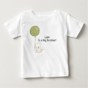 Bébé T-shirt personnalisé pour grand frère