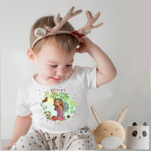 Bébé T-shirt personnalisé pour l'anniversaire d'une fil