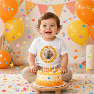 Bébé T-Shirt personnalisé pour le premier anniversaire