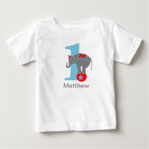 Bébé T-shirt personnalisé pour le premier anniversaire 