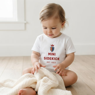 Bébé T-Shirt Personnalisé pour Père et Fils