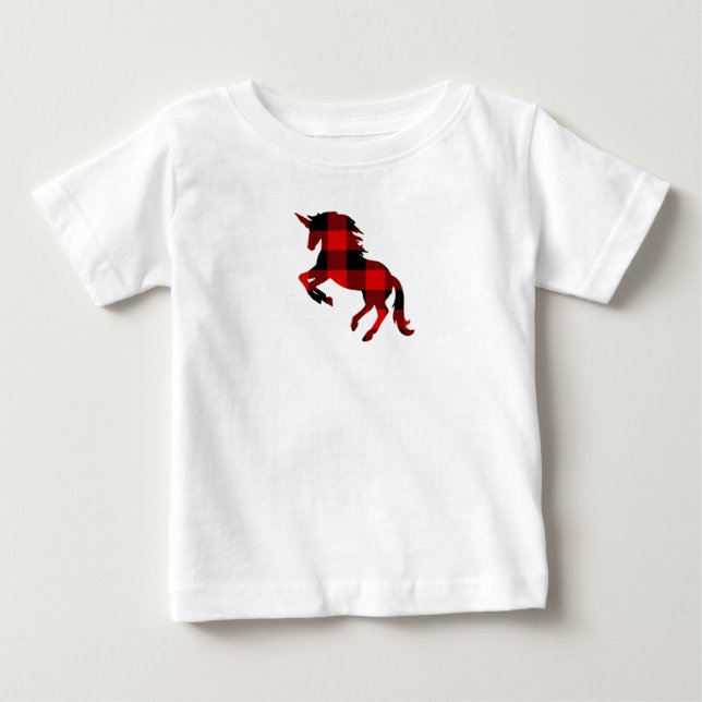 Bébé T-shirt Plaid pour le contrôle de bison de la lico (Devant)